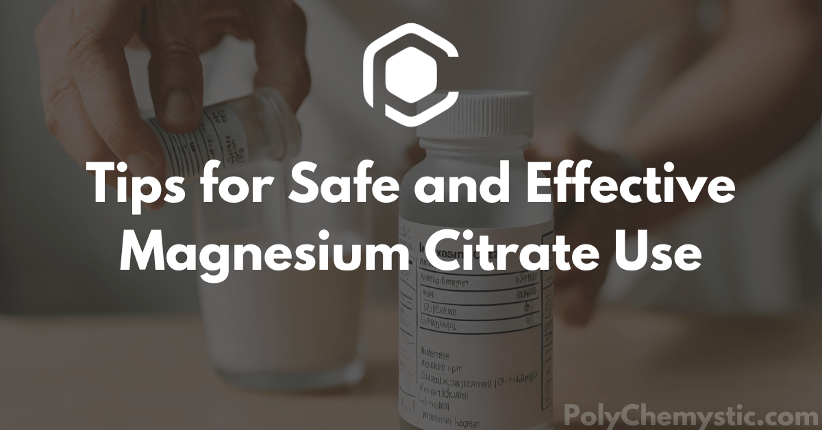 recommended magnesium citrate dosage for adults - img