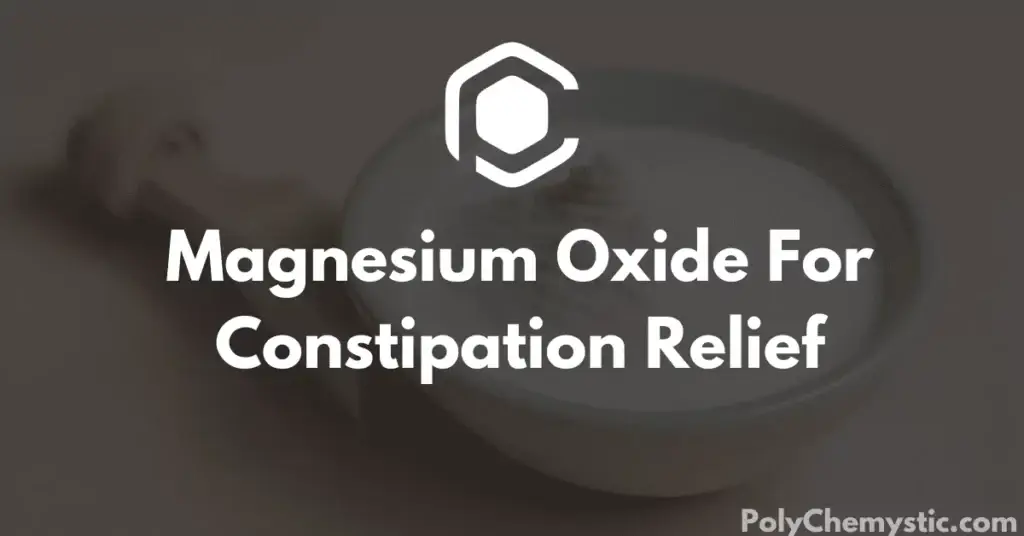 Magnesium Oxide For Constipation-img